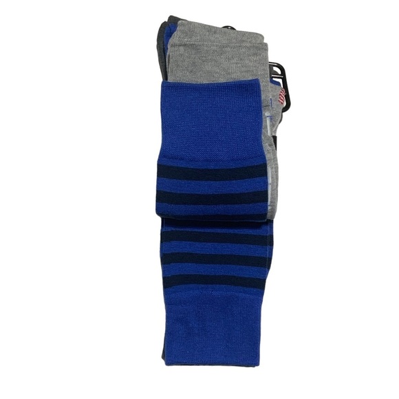 Hot Sox 3 Pack Flag Patriotic Theme Novelty Dress Crew Socks Gift Men’s Unisex - Picture 5 of 16